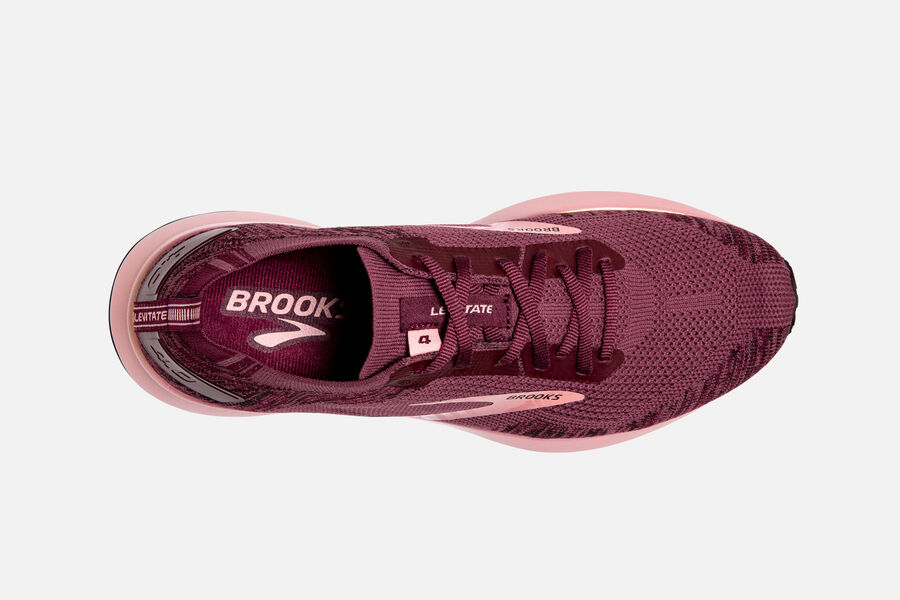 Brooks Levitate 4 Road Running Shoes Womens Pink 384726-GWY